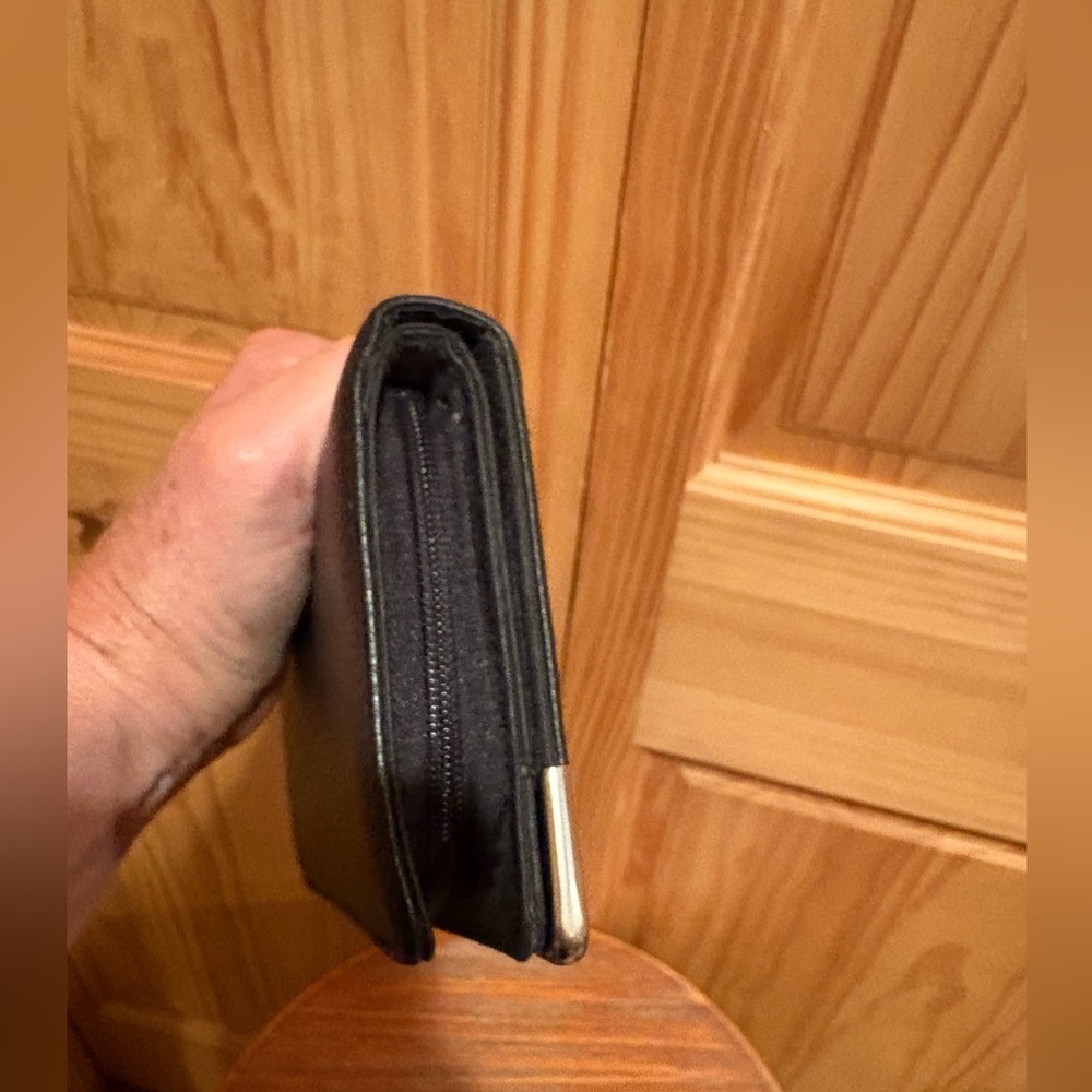 Nicole by Nicole Miller Womens
Pebbled Pvc Leather Zip/Snap Black
Wallet - Picture 7 of 12